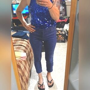 🎈Like New Old Navy🎈BUY 1 GET 1 FREE🎈Pixie Cropped Polka Dot Pants 6🎈